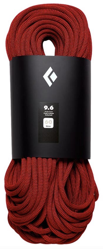 Black Diamond 9.6 climbing rope
